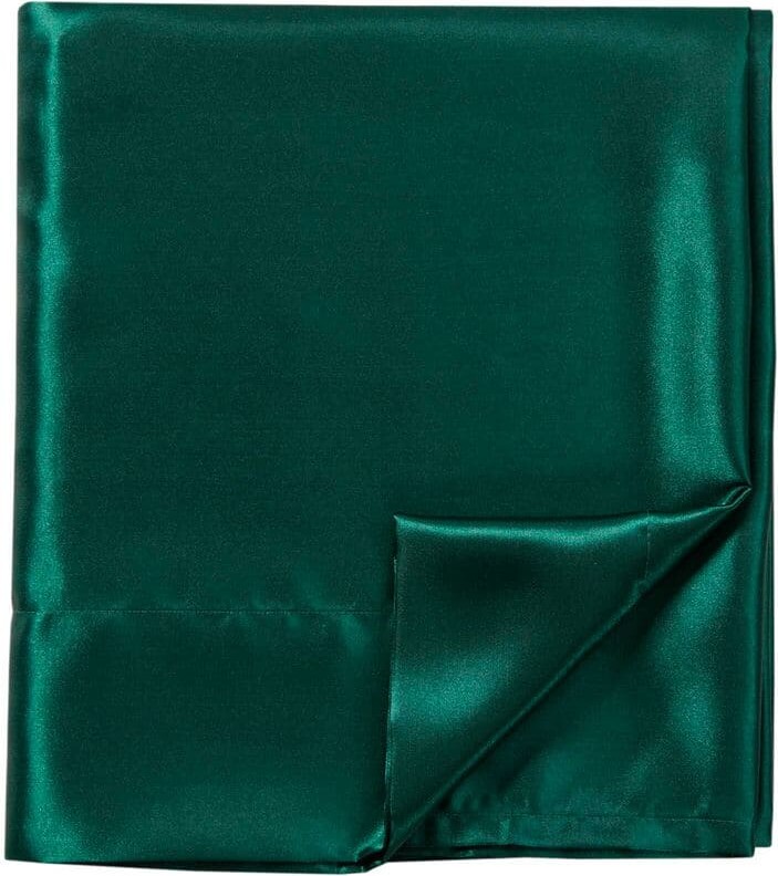 LCEPURE TRADE INC Home Decor OEKO-TEX Certified 6-Piece Satin Sheet Set Wrinkle Free, Smooths Out Frizzy Hair When Sleep, King, Emeralds