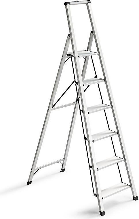 Ultralight Slimline 6-Step Aluminum Ladder