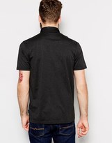 Thumbnail for your product : Ted Baker Polo Shirt With Grosgrain Collar