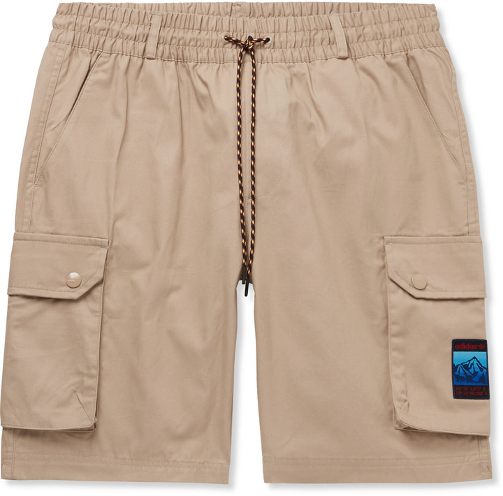 men's drawstring cargo shorts