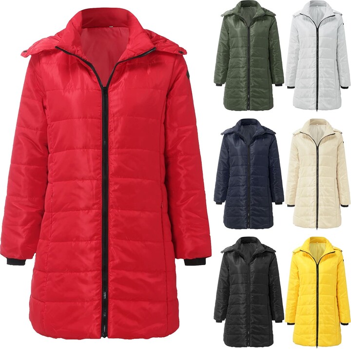 Dghm Warm Coat Winter Plus Size, Warm Winter Coats Women S Uk