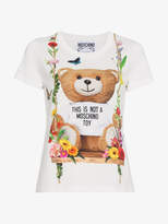 Moschino Floral teddy motif T-shirt 