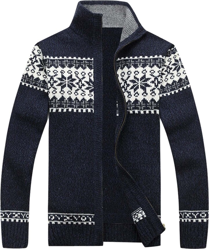 Indicode INGuadalupe Cardigan En Coton Pour Homme | Pull Avec Poignets Côtelés Pour Homme, Castor Gray, S