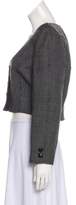 Thumbnail for your product : Oscar de la Renta Lightweight Cropped Jacket Black Lightweight Cropped Jacket