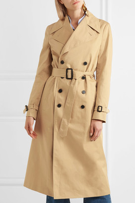 Joseph Townie Double-breasted Cotton Trench Coat - Beige