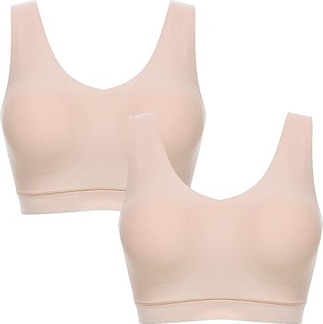 Chantelle Soft Stretch Padded V-Neck 2-Pack (Ultra Nude) Women's Lingerie -  ShopStyle