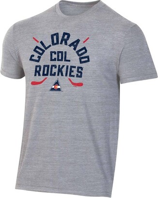 NHL Colorado Rockies Men's Vintage Tri-Blend T-Shirt - - ShopStyle