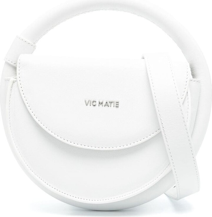 Vic Matié Circular Leather Crossbody Bag ShopStyle