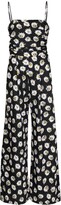 Thumbnail for your product : MSGM Daisy-Print Jumpsuit