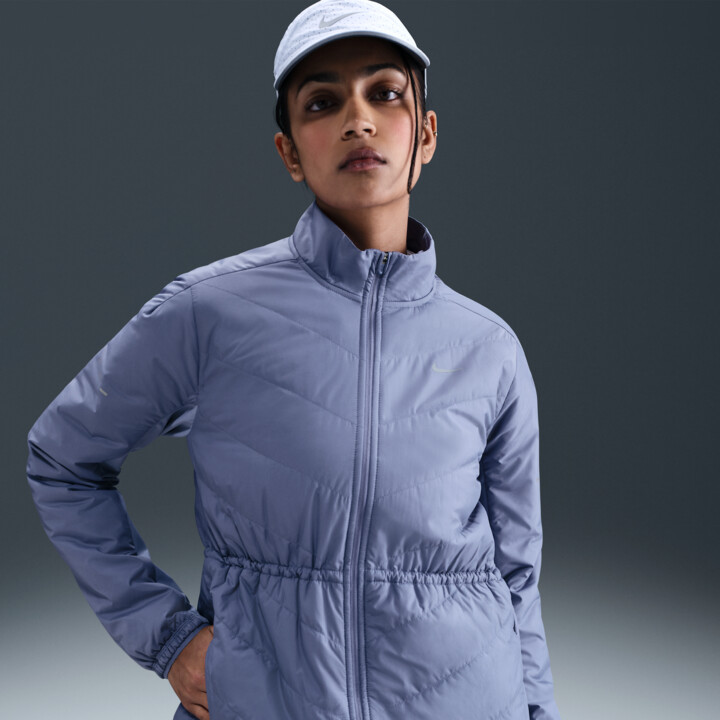 Nike Women's Swift Therma-FIT Running Jacket in Blue | HV2744-499