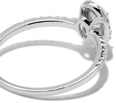 Thumbnail for your product : As 29 18kt white gold Mye halo diamond ring