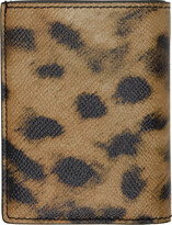 Thumbnail for your product : Tom Ford Brown Leopard Card Holder