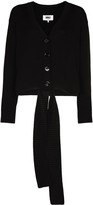 Thumbnail for your product : MM6 MAISON MARGIELA Tie-Front Knit Cardigan