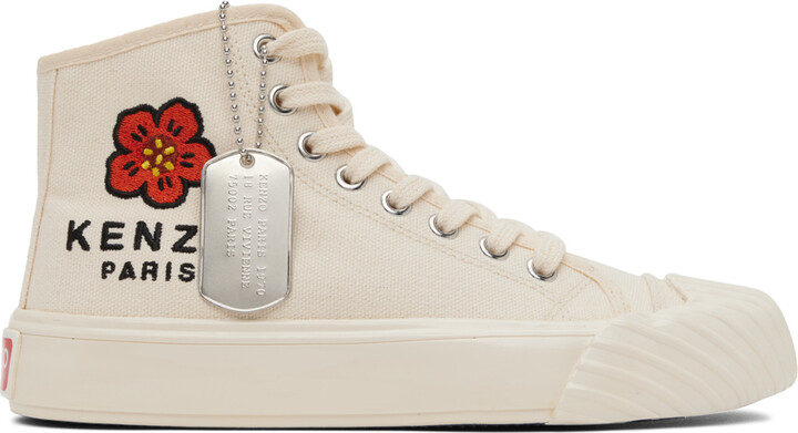Kenzo Off-White Paris High School Trainers - ShopStyle