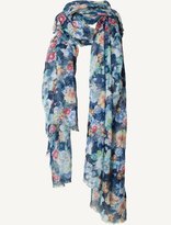 Thumbnail for your product : Fat Face Watercolour Floral Scarf