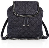 Thumbnail for your product : Stella McCartney Quilted Denim Backpack