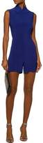 Thumbnail for your product : Norma Kamali Suzie Q Wrap-Effect Stretch-Jersey Playsuit