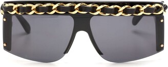 Chanel Pre Owned 1990-2000s CC rimless sunglasses - ShopStyle