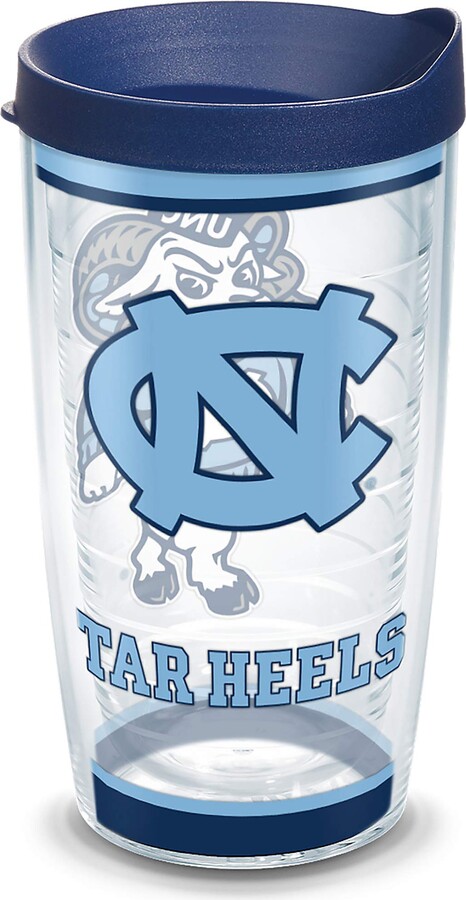 Tervis Made in USA Double Walled University of North Carolina Tar Heels Insulated Tumbler Cup Keeps Drinks Cold & Hot, 16oz, Tradition