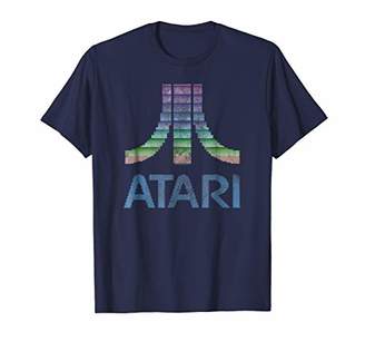 Atari 8 Bit Gradient Distressed Logo