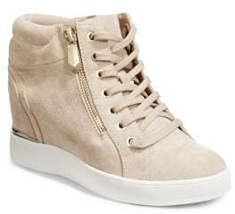 Aldo Lace-Up Wedge Sneakers
