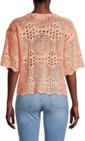 Thumbnail for your product : Lucca Boatneck Crochet Top