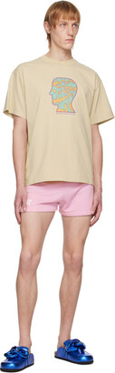 Liberal Youth Ministry SSENSE Exclusive Pink Dream Center Shorts
