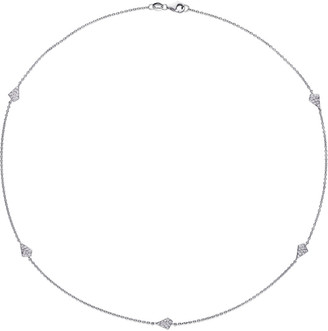 Diamond Select Cuts 18K 0.33 Ct. Tw. Diamond Freeform Necklace