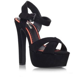 Miss KG Black 'Felicity' high heel platform sandal