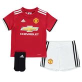 Thumbnail for your product : adidas Kids Manchester United Home Mini Kit 2017 2018 Baby Shirt Shorts Socks