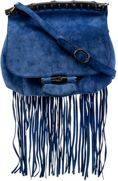 Gucci Velvet Matelasse Mini GG Marmont Shoulder Bag Peacock Blue