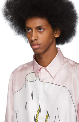 Daniel W. Fletcher Pink Silk Caitlin Shirt