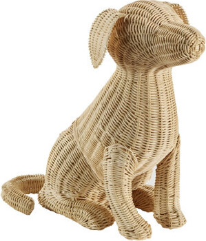 Chelsea House Potcake Wicker Dog (Lg)