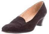 Thumbnail for your product : Gravati Suede Loafer Pumps Black Suede Loafer Pumps