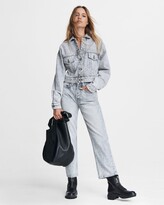 Thumbnail for your product : Rag & Bone Cropped trucker jean jacket