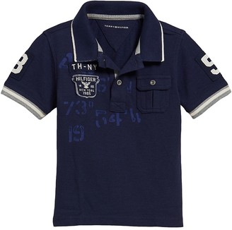 Tommy Hilfiger Chest Pocket Crested Polo
