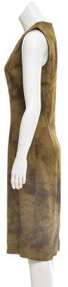 Michael Kors Printed Midi Dress