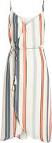 Thumbnail for your product : Cupcakes And Cashmere Desert Stripe Wrap Dress