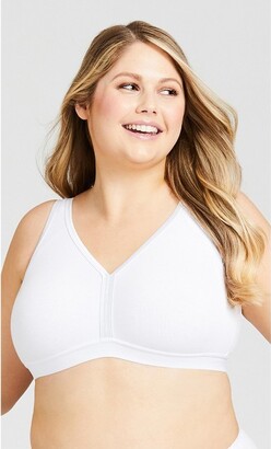 Avenue  Women's Plus Size Basic Cotton Bra - - 40D - ShopStyle