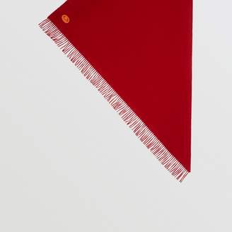 Burberry The Bandana in Embroidered Cashmere