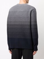 Thumbnail for your product : Theory Burton gradient knitted jumper