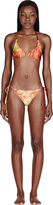 Thumbnail for your product : We Are Handsome Orange The Kindred String Bikini