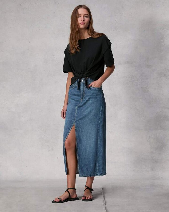 Miramar Clara Denim Midi Rag And Bone Clara R&B Liquid Miramar
