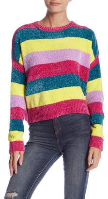 Romeo & Juliet Couture Multicolored Striped Knit Sweater