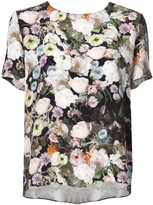 Thumbnail for your product : Adam Lippes Floral Short-Sleeve Top