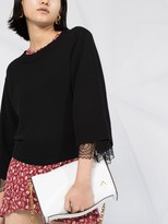 Thumbnail for your product : See by Chloe Lace-Trim Jumper