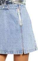 Thumbnail for your product : 4SI3NNA the Label Royce Denim Miniskirt