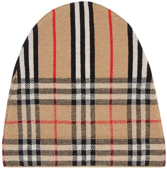 Burberry Children Vintage Check and Icon Stripe Wool Two-piece Gift Set