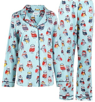 BedHead Wise Owl Long Sleeve Pyjama Set