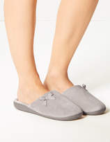 Thumbnail for your product : M&S CollectionMarks and Spencer Bow Mule Slippers